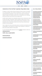 Mobile Screenshot of nspa-network.eu